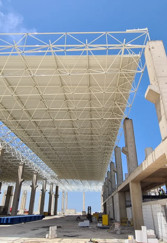 uzay-kafes-çatı ve cephe kaplama